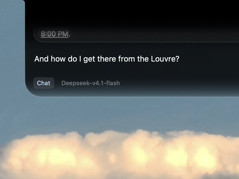 The end of the last answer above the prompt