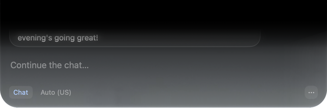 The Notchi panel open under the Mac’s notch